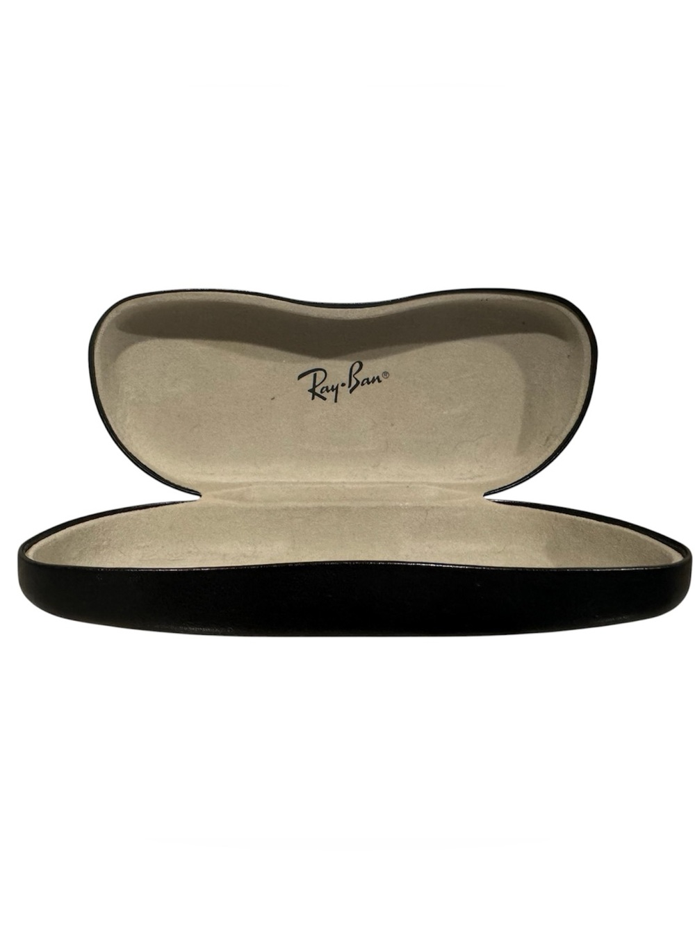 Ray Ban Hard Clamshell Black Eyeglasses/Sunglass Case Classic